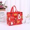 8 Pcs Christmas Bags with Handles Reusable Large Non-Woven Tote Gifts